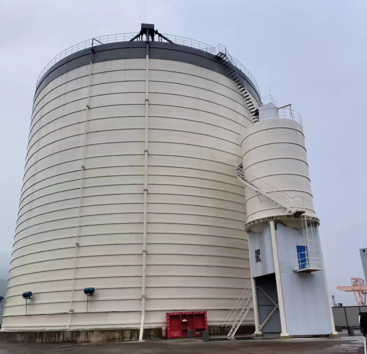 枣庄10万吨水泥钢板库