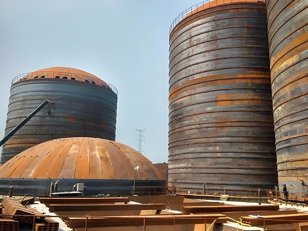 枣庄焦粉钢板仓